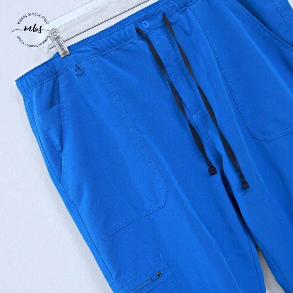 Bundle‎ of 4 Figs Cairo Scrub Pants Blue Men XXL/S Style TM3001S